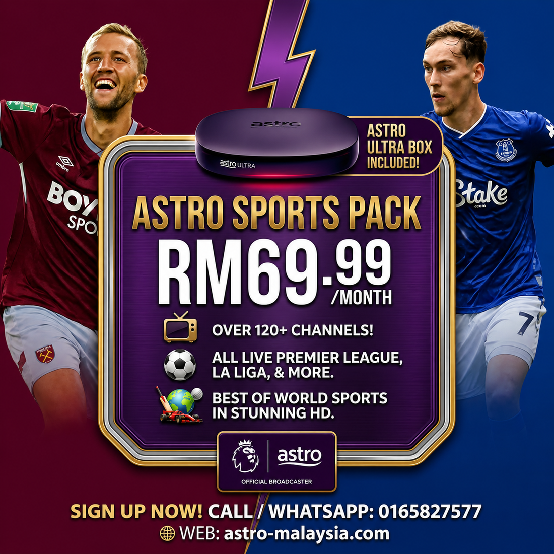 Best Astro Package 2026: Get the Astro Sports Pack for Only RM69.99
