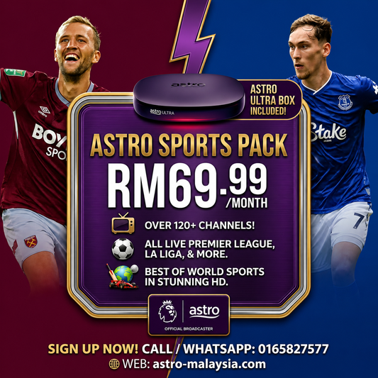 Best Astro Package 2026: Get the Astro Sports Pack for Only RM69.99
