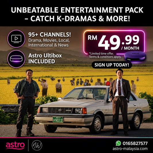 Astro Package – Affordable Entertainment Plans with K-Drama, Movies & 95+ Channels