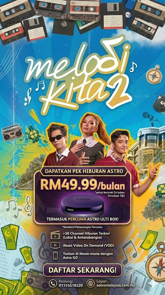 Top Astro Package: RM49.99 Entertainment Pack & Free Ulti Box