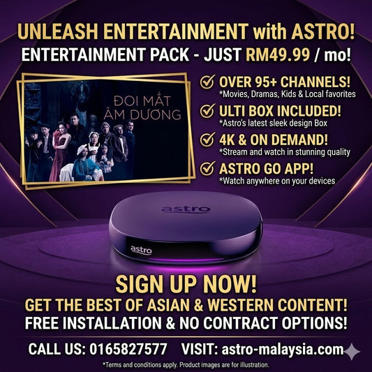 Best Astro Package 2026: Get the Entertainment Pack for Only RM49.99